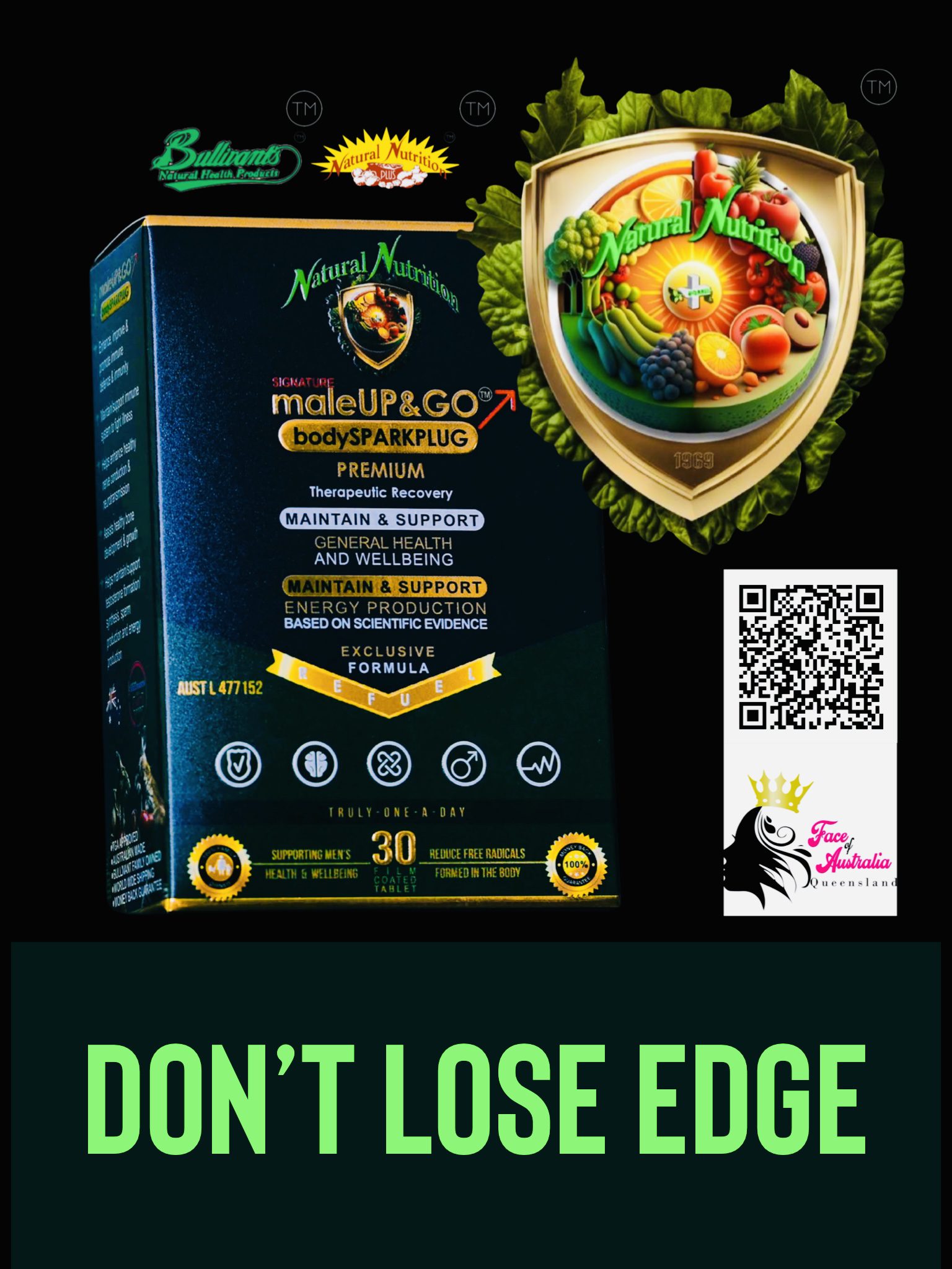 maleUP&GO bodySPARKPLUG