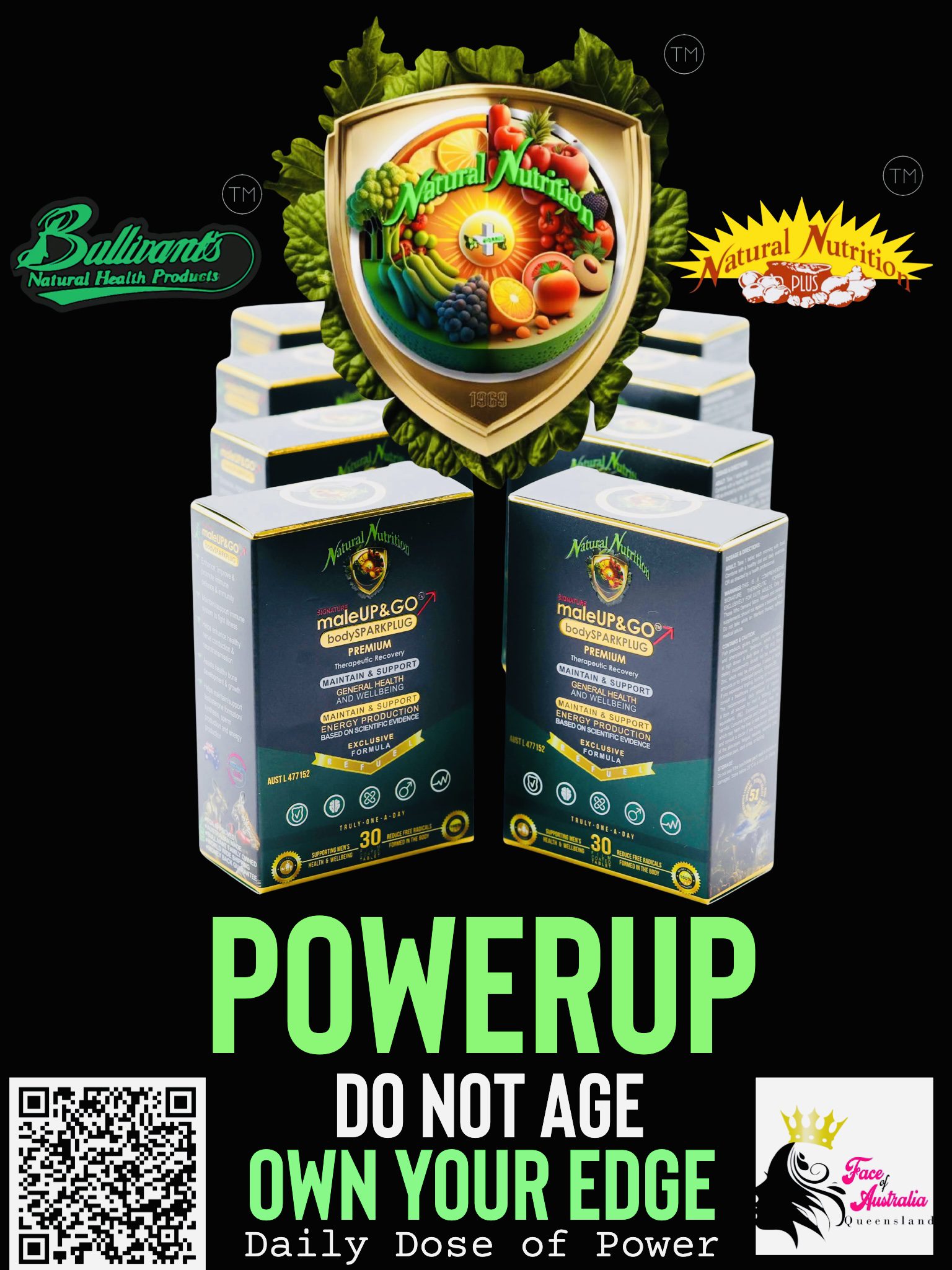 maleUP&GO bodySPARKPLUG Value Pack 8 (6-month supply)