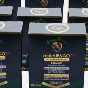 maleUP&GO bodySPARKPLUG (Value Pack 8 6-month supply)